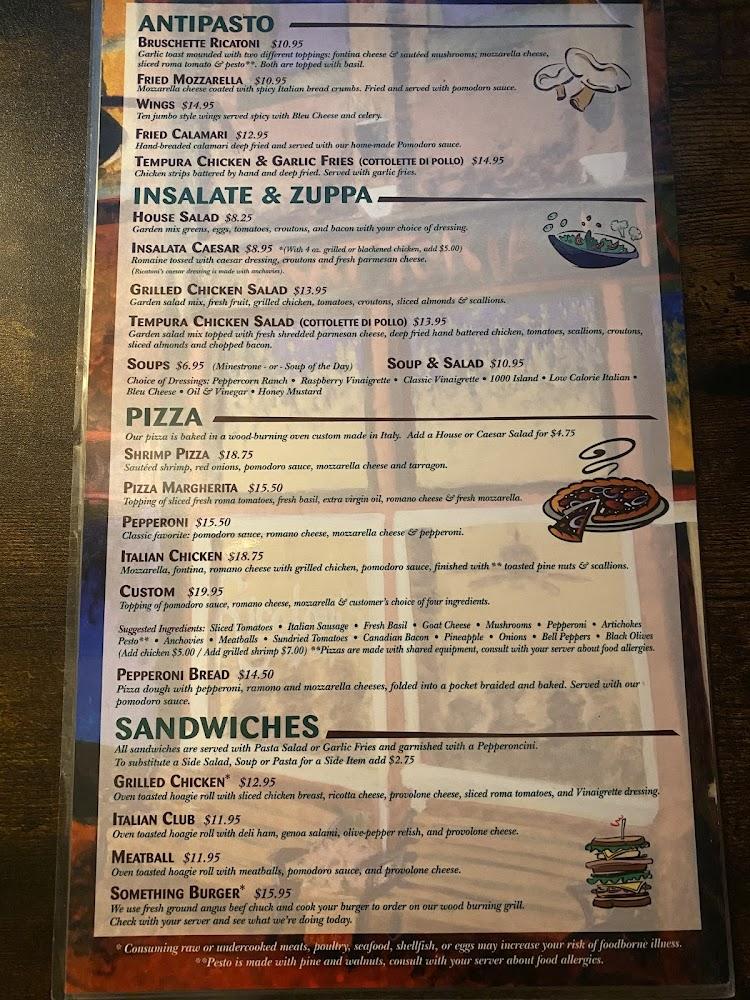 Ricatoni's Italian Grill Menu image 3